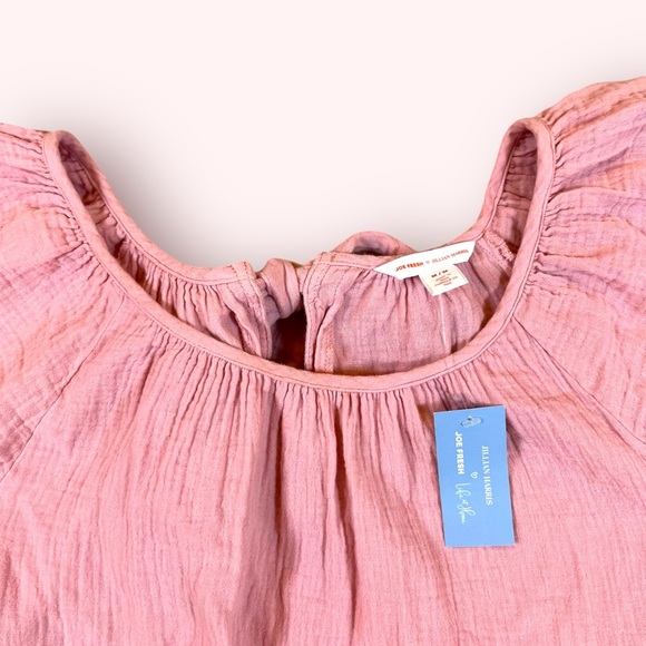 Joe Fresh Pink Midi Dress with Elegant Design - Picture 5 of 8